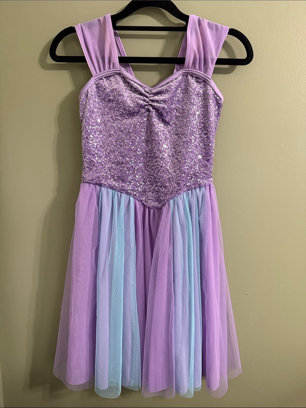 Weissman Lilac Sequin Dance Dress - LC
